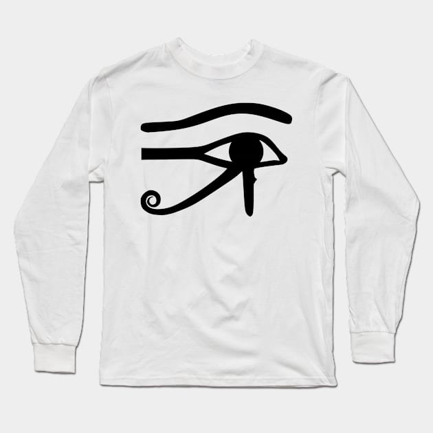 Eye of Ra Long Sleeve T-Shirt by colorsplash